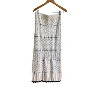 Olive & Oak Knit Midi Skirt